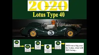 1965 Lotus Type 40 MMK77 on Track Test