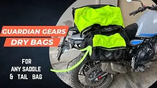 Dry Bag for any Saddle Bag & Tail Bag || Makes your Luggage Waterproof @guardiangears4081