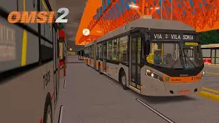 [OMSI 2] Parte 3 8075-10 T.Campo Limpo &rarr; Metr&ocirc; Butant&atilde; | Caio Millennium BRT II O500 | Zona Oeste V1