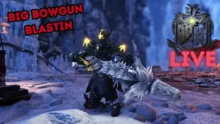 🔴Live - MHWorld 1400% Challenge Day 93 - Big Bowgun Blastin - Open PC Lobby ID in Chat