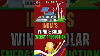 India becomes 3rd largest wind & Solar Energy Producer #india #renewableenergy #solarenergy