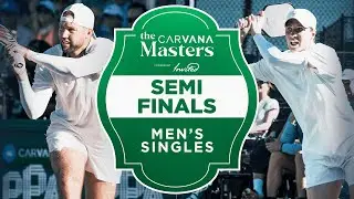 Jack Sock vs Roscoe Bellamy at the The Carvana Masters