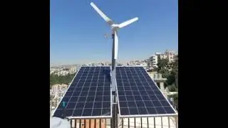 Wind and solar hybrid system | Hybrid solar system | Hybrid solar system installation