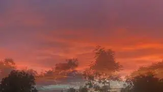 Last rays of light