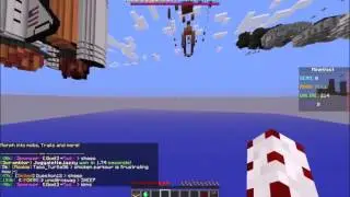 Playing murder and doing parkour in Minecraft WHO NEED KOOL-AID!!!!!!!!!!!!