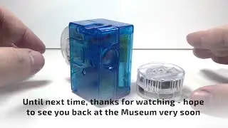 2005 MICRO MOVIE VIEWER With Superman Cartoon! Working Miniature by Fascinations