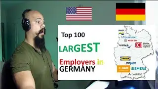 American Reacts to Top 100 largest employers in Germany biggest companies in Germany