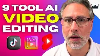 9 Programmi per EDITARE VIDEO GRATIS 🤩 *INCREDIBILE* il FUTURO del Video Editing &egrave; l' AI !!!