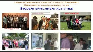 Department of Physical Sciences (DPS) - PDPIAS - CHARUSAT - Flash Information
