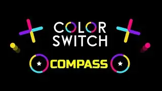 Color Switch Compass Level 1 To 108 Full Gameplay