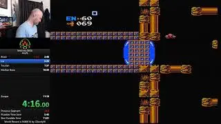 Metroid NES Any% Speedrun in 11:09