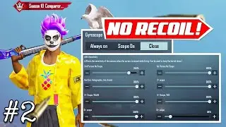 Best SENSITIVITY Setting For NO GYROSCOPE Player | PUBG MOBILE Highlights
