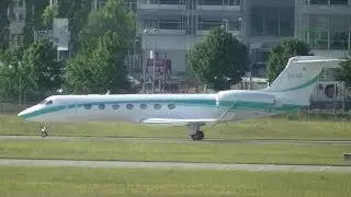 Gulfstream Aerospace G-V-SP Gulfstream G550 OE-IZI at Munich / M&uuml;nchen Airport