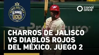 Serie del Rey 2025 - Charros de Jalisco vs Diablos Rojos del México. Juego 2 (11/09/2025)