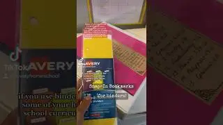 Snap In #Bookmarks for Binders #PlasticDividers #VerticalDividers #OrganizingHack Middle School Hack
