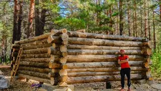 🏡 From Forest to Dream Home &ndash; 90 Days Building an Epic Wood & Stone Off-Grid House 🔨🌲