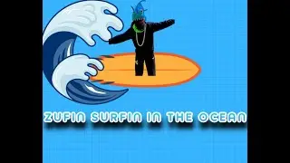 Zuffin Surfing In The Ocean