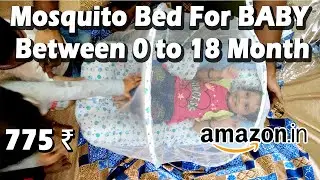 Best Baby Bedding Set with Mosquito Protection Tutorial | Hindi