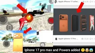 Indian Bike Driving 3D Big Update 💥 | Now Use iPhone 17 & Super Powers 📱⚡
