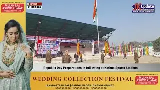 Republic Day Preparations in full swing at Kathua Sports Stadium