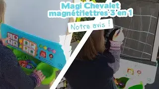 Test du Magi Chevalet magnéti'lettres 3 en 1, tableau d'activités interactif, 3 - 7 ans | VTech