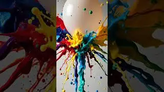 Balloon Paint Burst