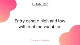 High and low of entry candle