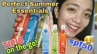 No lagkit, just Fresh! Face & Body Mist✨ may spf50😲 | Summer MUST HAVES!