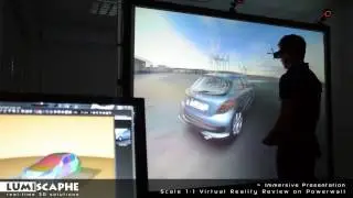 Immersive Design Review on Powerwall