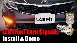 How to replace turn signal light on 2019 Kia Optima - 1156 LED Bulbs