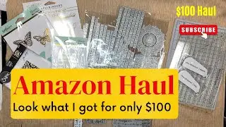 $100 Amazon Haul - Die Cutting and Hot Foil Haul