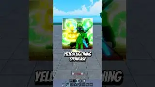 Yellow Lightning Showcase #dispecs #roblox #bloxfruits #bloxfruit