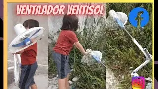 ENCONTRAMOS UM VENTILADOR VENTISOL JOGADO NO LIXO LAVAMOS E ARRUMAMOS. VLOG INFANTIL PIETRO NATEL.