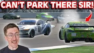 Вы НЕ МОЖЕТЕ пропустить это безумие GT4! | Многоклассовый iRacing Ford Mustang в Индианаполисе