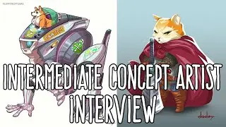 Getting a Job at Behaviour Interactive as an Intermediate Concept Artist | Alexandrine Simard