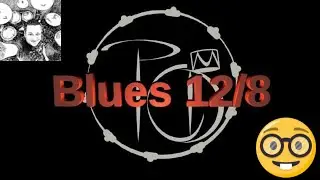 Blues en batería, Examples of basic rhythms Blues on drums.