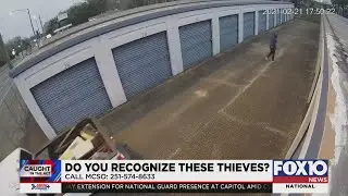 Caught in the Act: Storage locker theft