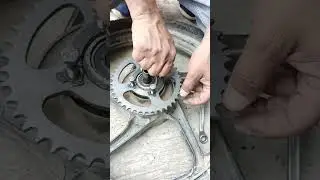 chain sprocket change for Mahindra centuro #shorts #shortsyoutube #shortsviral