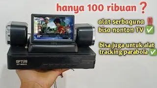 UNBOXING DAN CARA PASANG MONITOR MINI TFT 4,3 IN.ALAT TRACKING PARABOLA