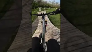 Manualing the whale tail at Cliff&rsquo;s Bike Park!