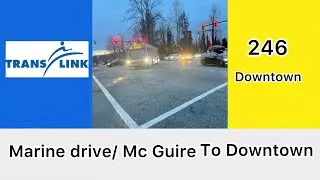 Translink route: 246 downtown