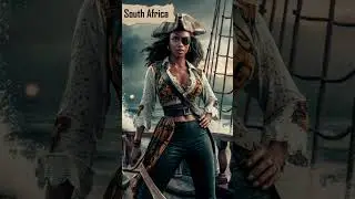 Sailing Through Time: AI's Vision of Global Women Pirates #aigenerated  #ai  #aicreativity #aiart
