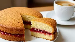 Afghan Homemade Jam Cake. کیک مربادار افغانی 