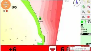 3 D GPS система выравнивания DisCAV (Италия) установленная на бульдозер ( видео экрана монитора)