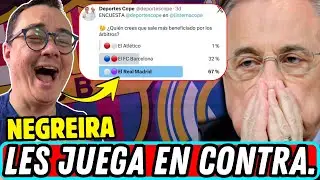 El caso NEGREIRA le va a explotar en las manos AL REAL MADRID.