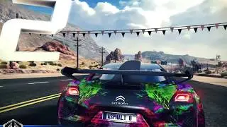 Прохождение Asphalt8 airborne! Гонка по сети на DS Survolt