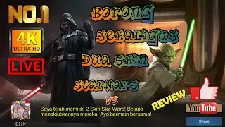 BORONG SKIN STARWARS ARGUS DARTH VADER  DAN CYCLOPS MASTER YODA