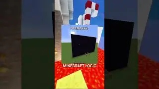 MINECRAFT LOGIC |Minecraft #minecraft #funny #shorts #kids