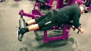 Planet Fitness &mdash; Как использовать тренажер для сгибания ног