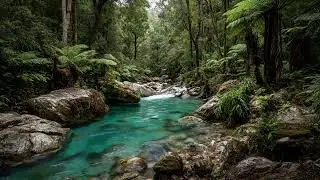 Calm River Noise Soundscape, Natural Water Flow for Sleep